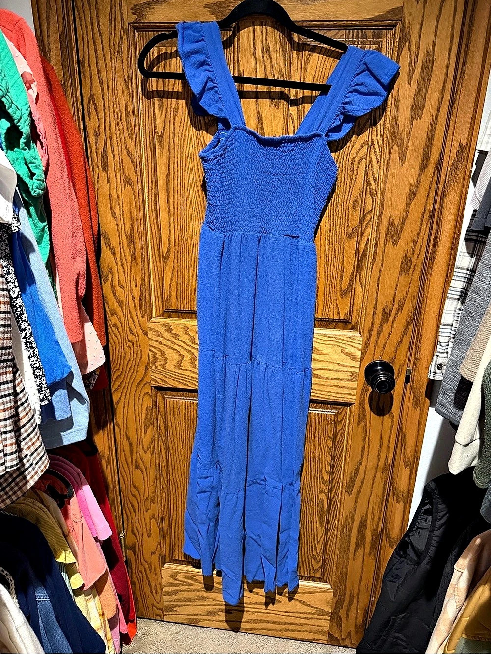 Blue Maxi Dress Size Medium